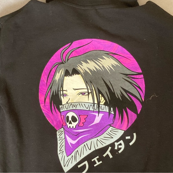 Black HXH feitan hoodie NEVER WORN and in great condition - Picture 1 of 3
